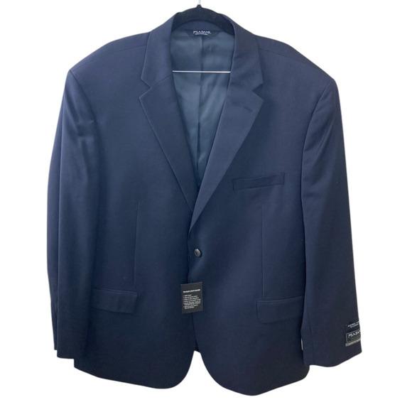 Joseph Abboud NEW Navy Wool Utility Stretch Traveler Blaze Jacket Size 50R $638